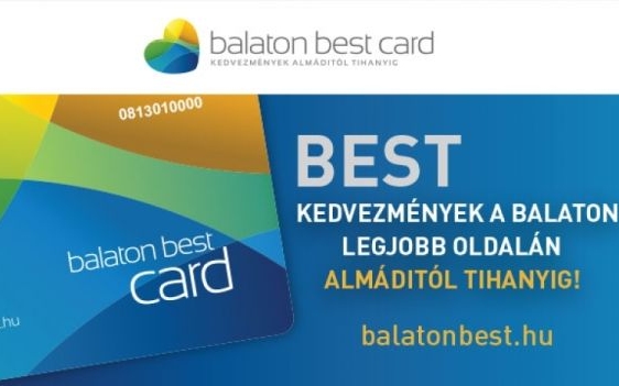 Ötvenszázalékos utazási kedvezményt nyújt a Balaton Best kártya