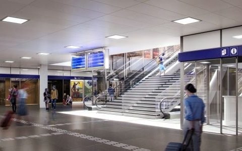 Indulhat az utascentrum építése a Keletiben