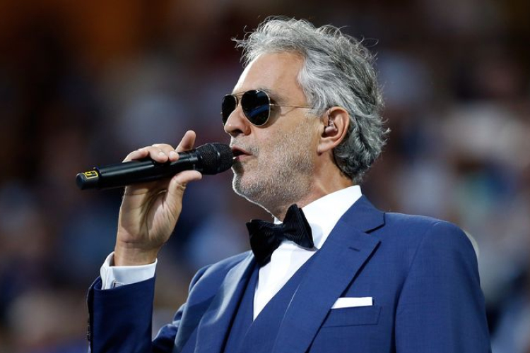 Andrea Bocelli jövőre Budapesten koncertezik