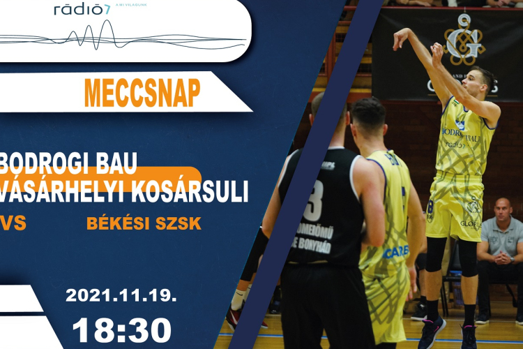 Rangadóra fel: a Békést fogadja pénteken a Kosársuli
