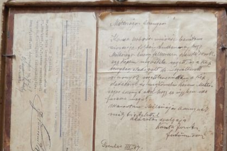 Eredeti Koszta levél - hamis művön a Múzeumok éjszakáján