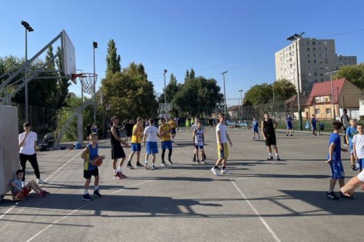 Újra streetballt rendeztünk Vásárhelyen - eredmények