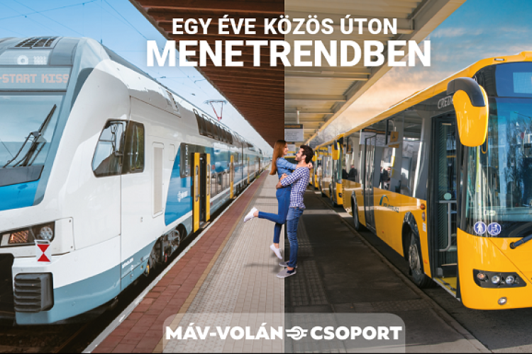 Egy éve közös úton a MÁV-Volán-csoport