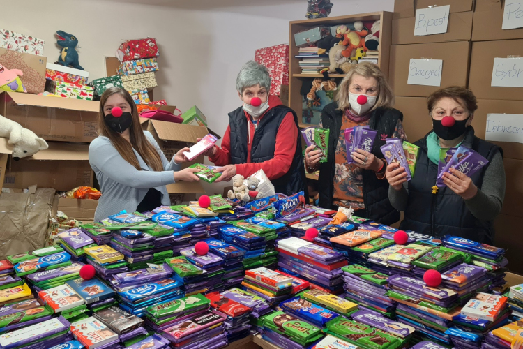 Csokirekord született, megtelt a Szeretetcsoki raktár