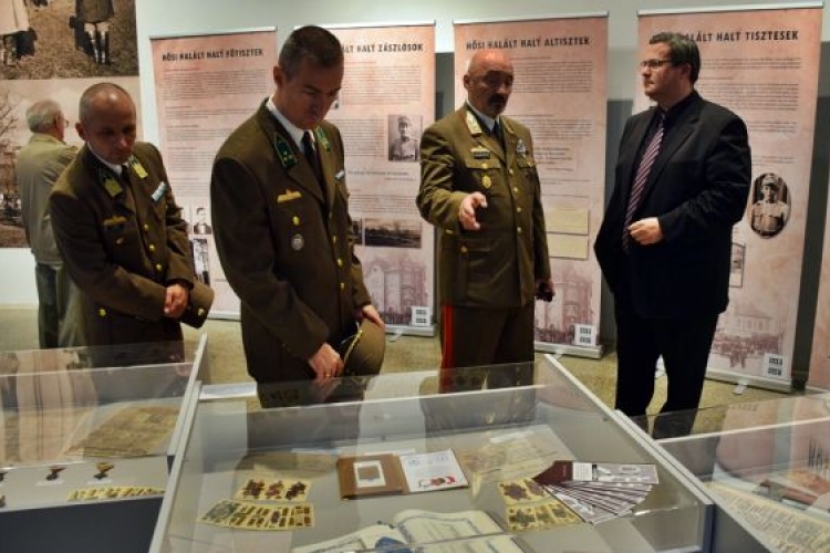 A vásárhelyi zsidóság első világháborús veszteségeiről nyílt kiállítás az Emlékpontban