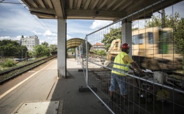 Zugló vasúti megállóhelyet is elérte a MÁV felújítási hulláma